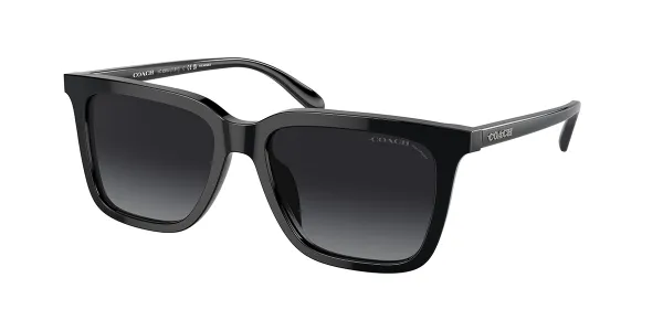 Coach HC8385U CL910 Polarized 5002T3 Men's Sunglasses Black Size 54