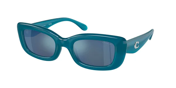 Coach HC8390U CR610 580655 Women's Sunglasses Blue Size 51