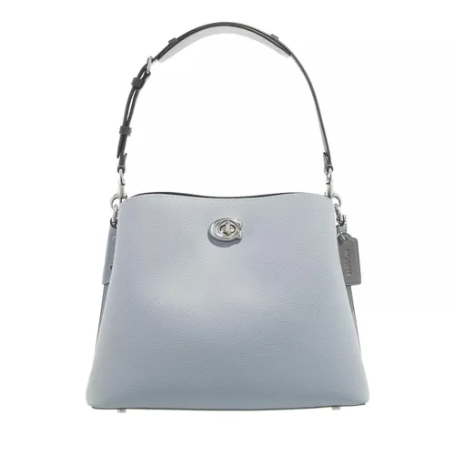 Coach Hobo Bags - Colorblock Leather Willow Shoulder Bag - blue - Hobo Bags for ladies