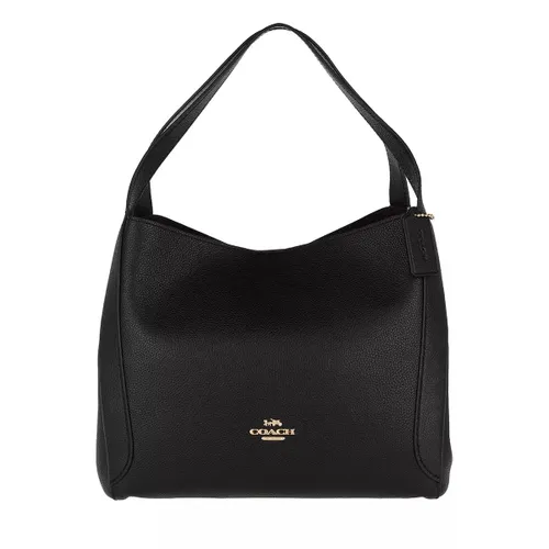 Coach Hobo Bags - Polished Pebble Leather Hadley Hobo - black - Hobo Bags for ladies