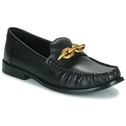 Coach  JESS LEATHER LOAFER  women's Loafers / Casual Shoes in Black
