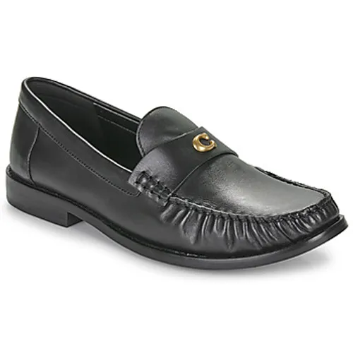 Coach  JOLENE LTHR LOAFER  women's Loafers / Casual Shoes in Black