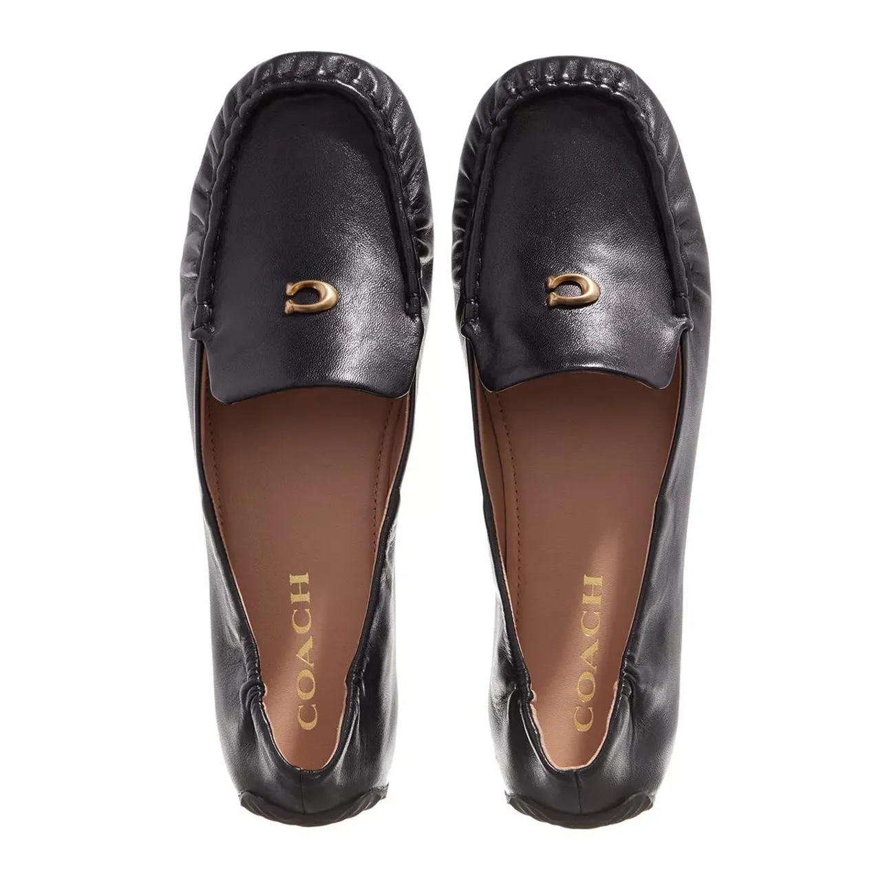 Coach Loafers & Ballet Pumps - Ronnie Leather Loafer - black - Loafers & Ballet Pumps for ladies
