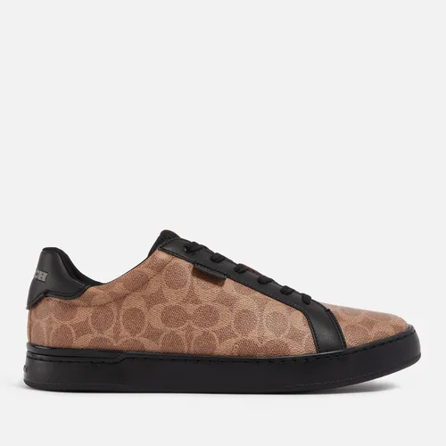 Coach Lowline Signature Printed Coated-Canvas Trainers - UK