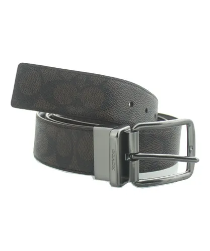 Coach Mens Harness Buckle Cut-To