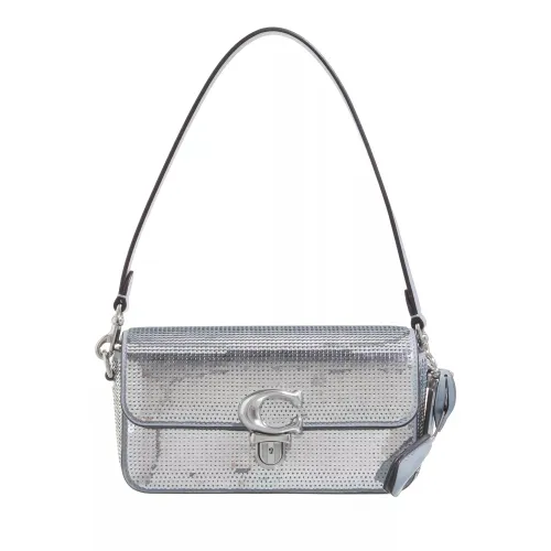 Coach Pochettes - Sequin Studio Shoulder Bag - silver - Pochettes for ladies