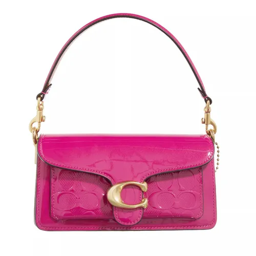 Coach Pochettes - Signature Patent Leather Tabby Shoulder Bag 20 - pink - Pochettes for ladies