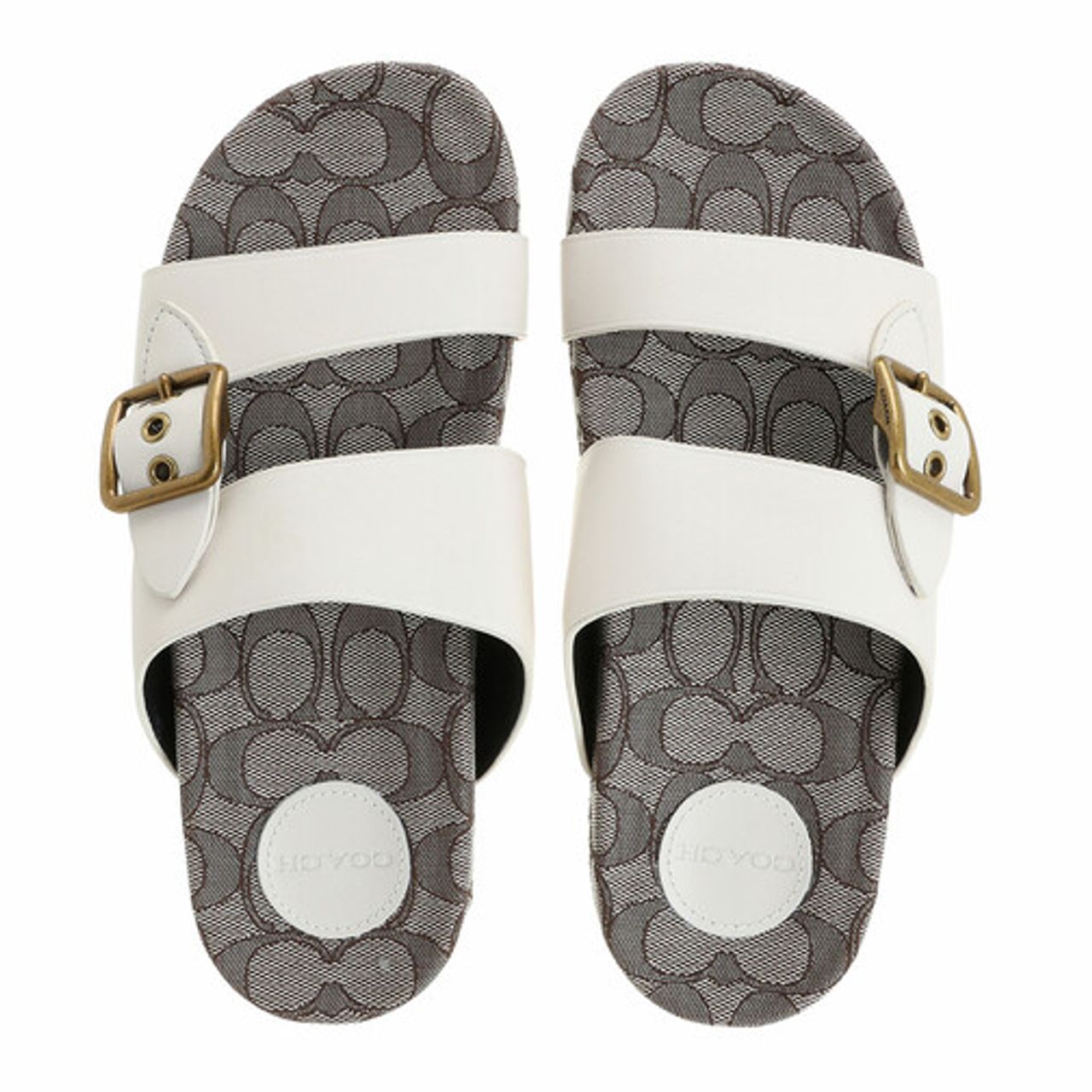 Coach Sandals - Addison Sandal - white - Sandals for ladies C8899 CHK 38,5  - Compare prices