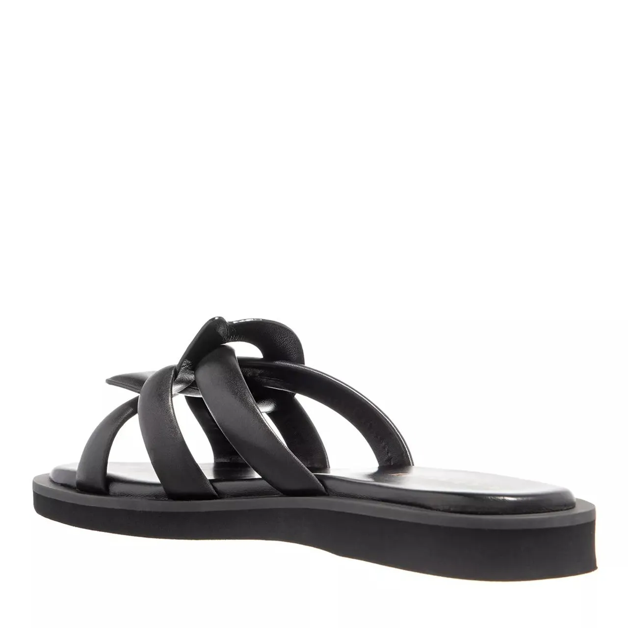 Coach Sandals - Georgie Leather Sandal - black - Sandals for ladies