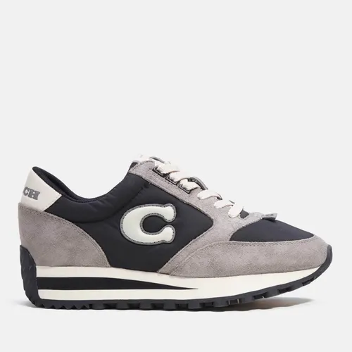 Coach Shell and Suede Running Style Trainers - UK