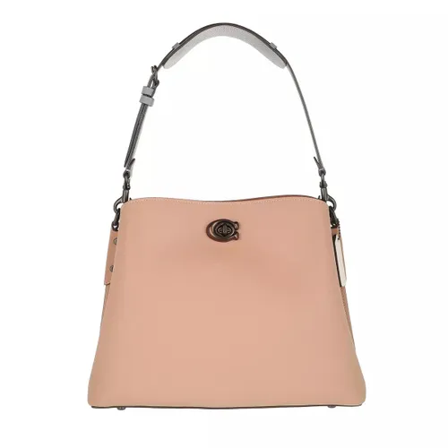Coach Shopping Bags - Colorblock Leather Willow Shoulder Bag - beige - Shopping Bags for ladies