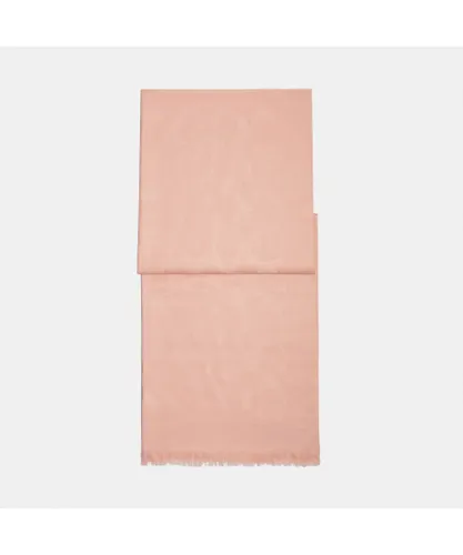 Coach Womens Signature C Wrap Scarf - Pink - One
