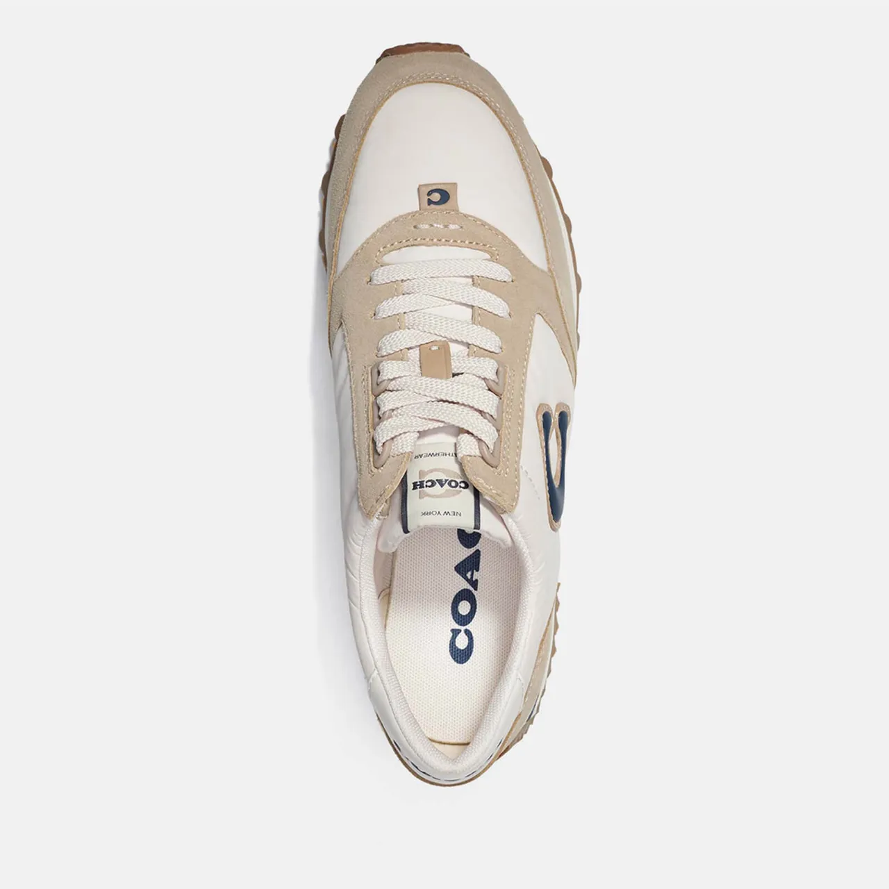Coach Women's Suede, Shell and Leather Trainers