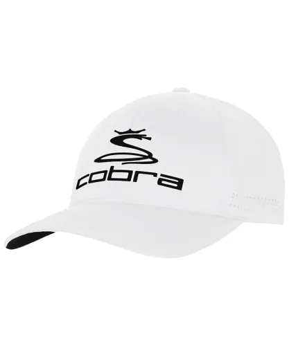 Cobra Pro Tour Mens White Golf Cap