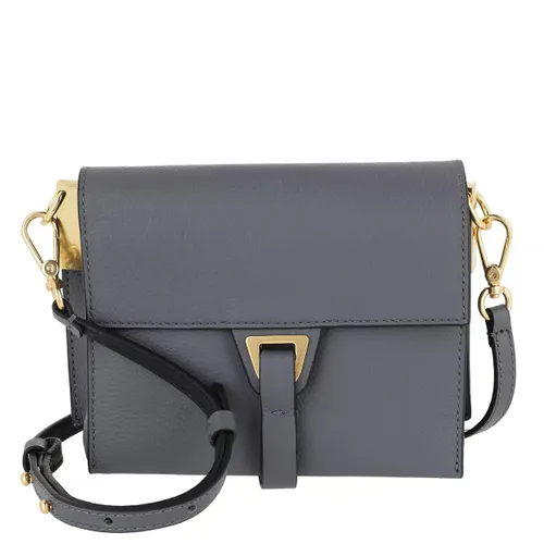 Coccinelle Crossbody Bags - Handbag Double Grainy Leather - grey - Crossbody Bags for ladies