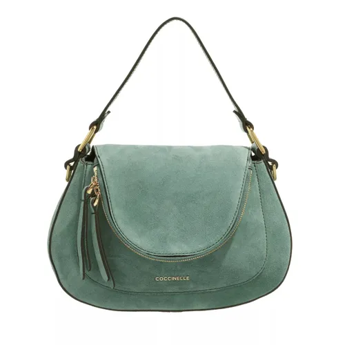 Coccinelle Hobo Bags - Sole Suede - green - Hobo Bags for ladies