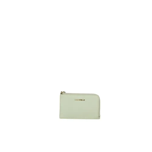 Coccinelle , Metallic Soft Wallet ,Green female, Sizes: ONE SIZE