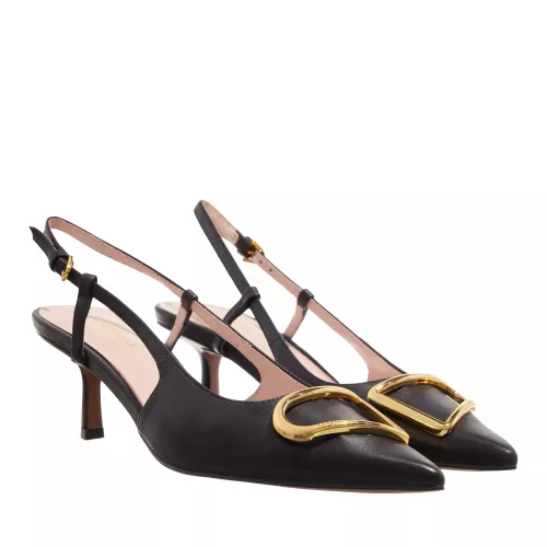 Coccinelle Pumps & High Heels - Sling Back Smooth Leather - black - Pumps & High Heels for ladies