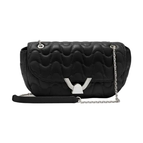 Coccinelle , Quilted Shoulder Bag ,Black female, Sizes: ONE SIZE