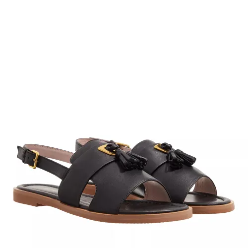 Coccinelle Sandals - Sandal Flat Smooth Selleria - black - Sandals for ladies