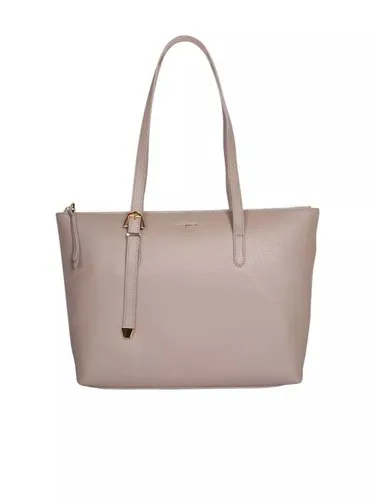 Coccinelle Shopping Bags - Coccinelle Gleen Taupe Leder Shopper E1N15110301N5 - taupe - Shopping Bags for ladies