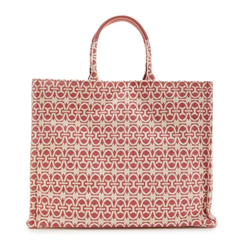 Coccinelle Shopping Bags - Coccinelle Never WitHolz Rosa Leder Shopper E1MBD1 - rose - Shopping Bags for ladies