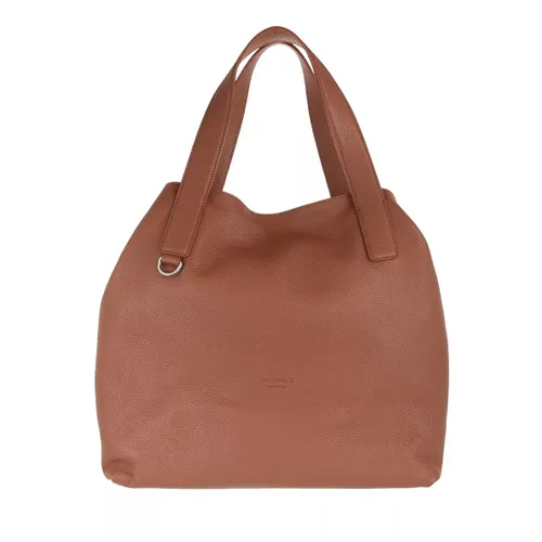 Coccinelle Shopping Bags - Mila Handbag Grainy Leather - brown - Shopping Bags for ladies