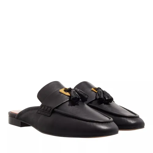 Coccinelle Slipper & Mules - Loafer Open Back Smooth Leather - black - Slipper & Mules for ladies