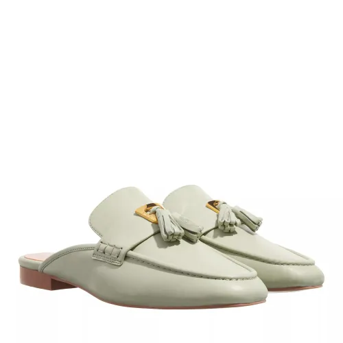 Coccinelle Slipper & Mules - Loafer Open Back Smooth Leather - green - Slipper & Mules for ladies