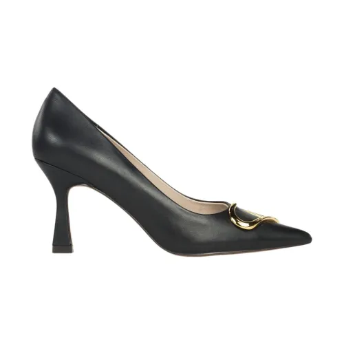 Coccinelle , Smooth Heel Shoe Himma ,Black female, Sizes: