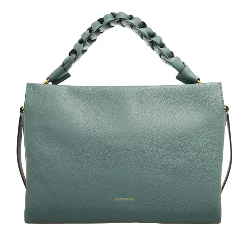 Coccinelle Tote Bags - Boheme Grana Double - green - Tote Bags for ladies