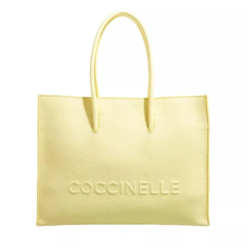 Coccinelle Tote Bags - Coccinellem Myrtha Maxi Log Handbag - yellow - Tote Bags for ladies