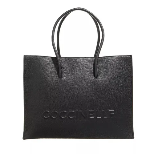 Coccinelle Tote Bags - Myrtha Maxi Log Handbag - black - Tote Bags for ladies