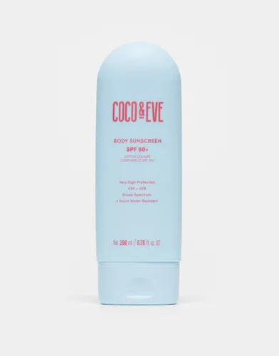 Coco & Eve Body Sunscreen SPF50+ 200ml-No colour