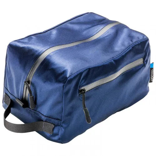 Cocoon - Toiletry Kit Cube With Silk - Wash bag size 24 x 14 x 14 cm, blue