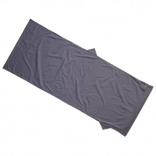Cocoon - TravelSheet Cotton - Travel sleeping bag size 220 x 90 cm, grey/blue