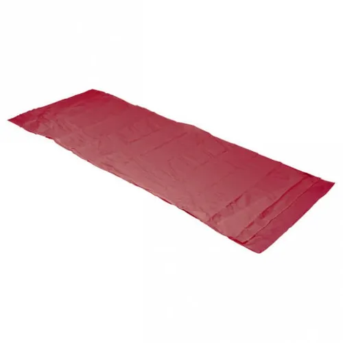 Cocoon - TravelSheet Cotton - Travel sleeping bag size 220 x 90 cm, red