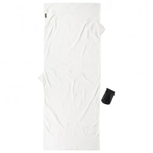 Cocoon - TravelSheet Organic Cotton - Travel sleeping bag size 220 x 90 cm, white