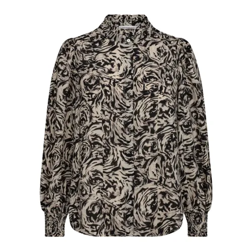 Co'Couture , Dragoncc Petra Shirt Bluse Black ,Black female, Sizes: