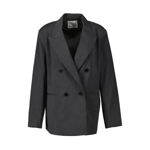 Co'Couture , Stylish Blazer for Men ,Gray female, Sizes: