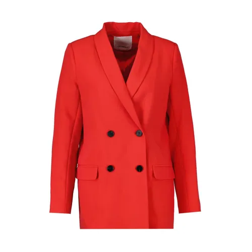 Co'Couture , Stylish Blazer for Men ,Red female, Sizes: