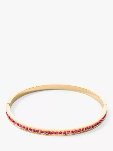 COEUR DE LION Crystal Folding Clasp Bracelet - Pink-gold - Female