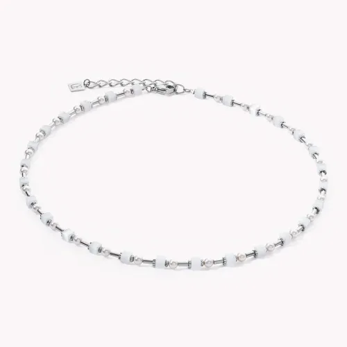 Coeur De Lion Elegance Necklace Crystal Pearl Hematite