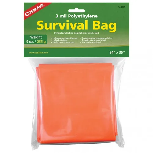 Coghlans - Survival Bag - Bivvy bag size 210 x 90 cm, multi