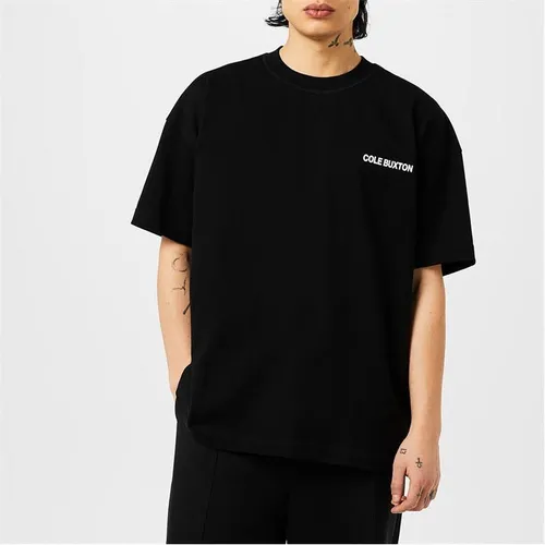 COLE BUXTON Cb Sportswear T-Shirt - Black