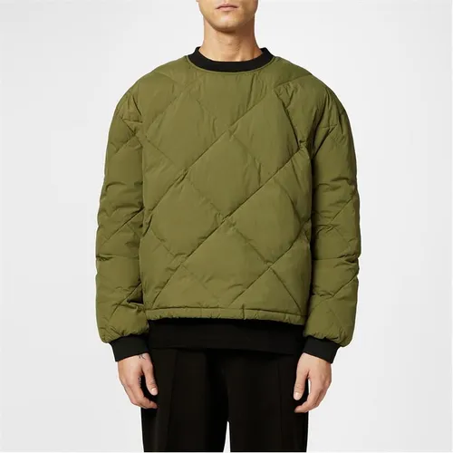 COLE BUXTON Down Insulated Pullover - Green