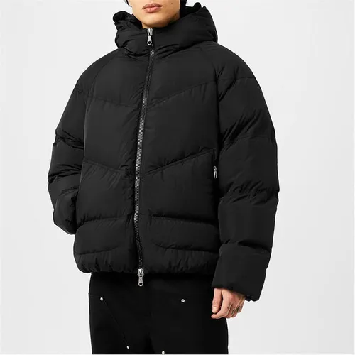 COLE BUXTON Nylon Down Insulated Jacket - Black