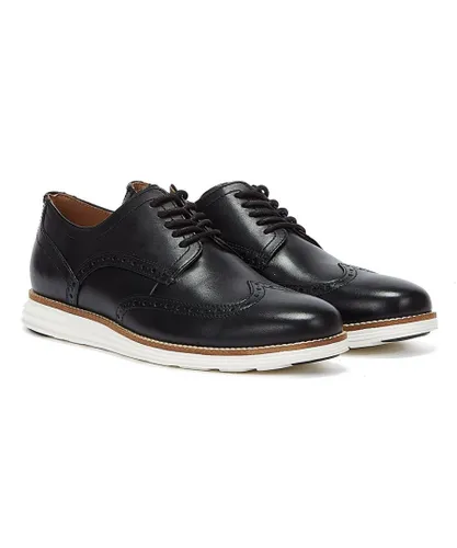 Cole Haan OriginalGrand Wingtip Oxford Mens Black Shoes Leather
