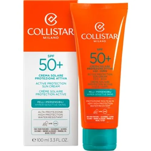 Collistar Active Protection Sun Cream SPF 50+ Female 100 ml