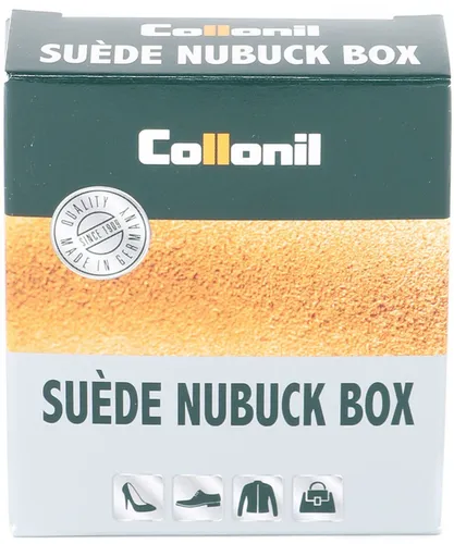 Collonil Suede Leather Nubuk Box White